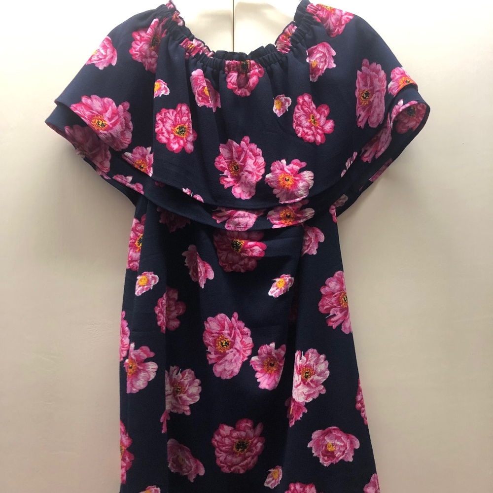 Mud Pie Pink Floral Dress